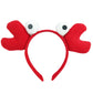Tikson 2 Pieces Halloween Kids Crab Lobster Sebastian Costume Headband And Tutu Red