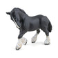 Papo - Hand-Painted - Figurine - Horses,Foals And Ponies - Black Shire Horse Figure-51517 - Collectible - For Children - Suitable For Boys And Girls - From 3 Years Old
