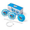 Learning Resources Hand2Mind Advanced NumberLine Teaching Clock Set of 6, Telling Time & Elapsed Time, Multicoloured, Plastic, Model 93410