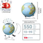 Ravensburger 3D Puzzle - The Earth, 540 Pieces, 10.8 in, Multicolor, Durable Plastic Model, Precision Fit, Easy Click Technology