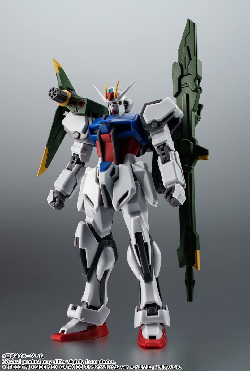 Tamashii Nations - Mobile Suit Gundam Seed - Aqm/E-X03 Launcher Striker & Effect Parts Set Ver. A.N.I.M.E., Bandai Spirits The R