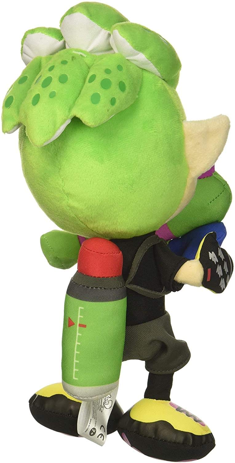 Little Buddy Splatoon 2 Series Inkling Boy Neon Green Plush  10  Multi-Colored