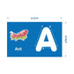 Mfm Toys Sandpaper Tactile English Uppercase Letters Flashcards