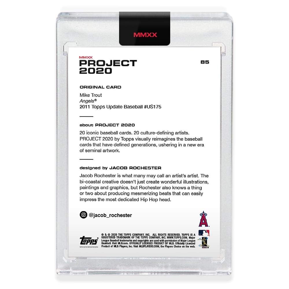 Topps Project 2020 Card 85-2011 Mike Trout by Jacob Rochester