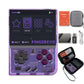 Miyoo Mini Plus Onionos Handheld Game Console 3.5-Inch 640*480 Screen 3000Mah Miyoo-Mini+ With Portable Case Transparent Purple
