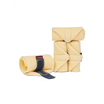 Lemieux Toy Pony Bandages For Toy Pony - Fleece - Simple Fastening - Suitable For Ages 3 Years + - Lemon Yellow