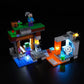 Kyglaring Led Lighting Kit For Lego Minecraft The Abandoned Mine 21166 Building Set (No Model) - Light Set Compatible With 21166