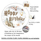Tewess Wizard Birthday Backdrop - Vinyl Magic School Banner 7x5ft for Kids - Witch & Wizard Theme Decorations