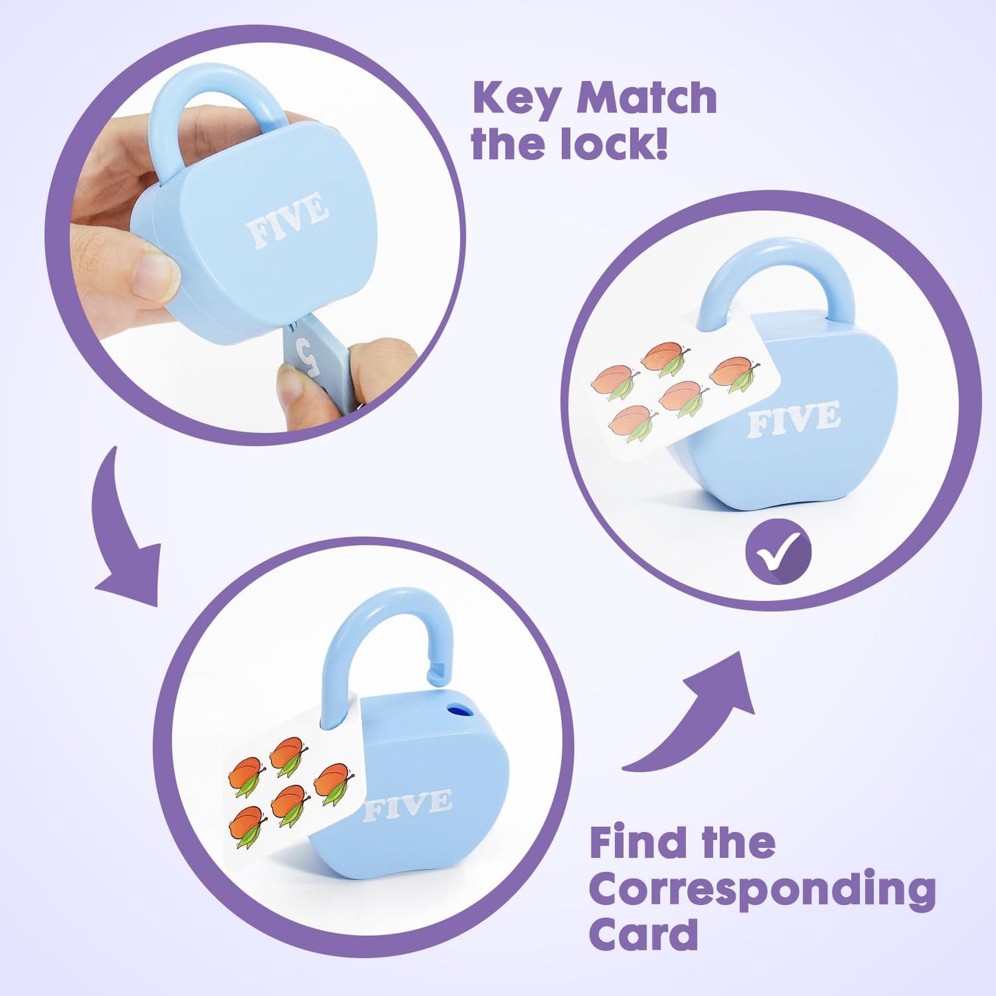 Yydeek Locks And Key Toddler Toys, Number Counting Busy Board, Preschool Learning Activities, Kindergarten Classroom Must Haves,