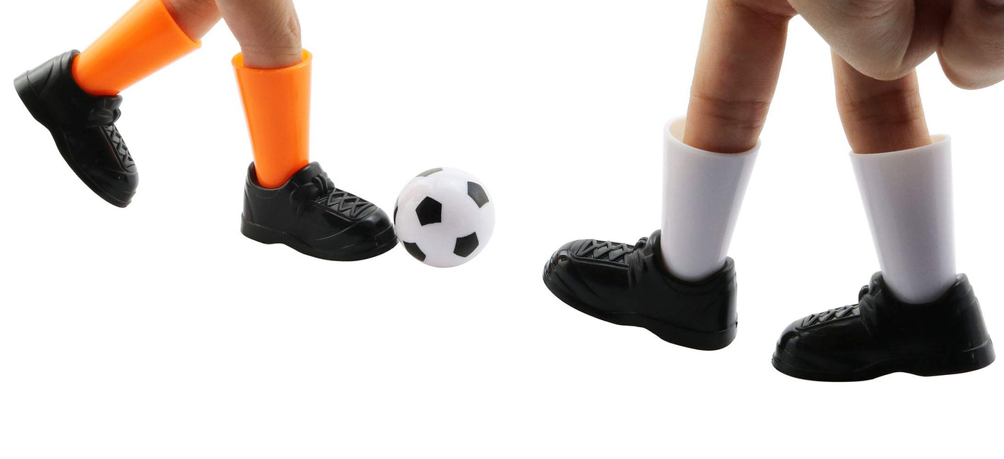 Sqxbk Finger Soccer Game Finger Footballs Match Toys Funny Finger Toys Table Game Set With Two Goals For Fans Club Party Gifts