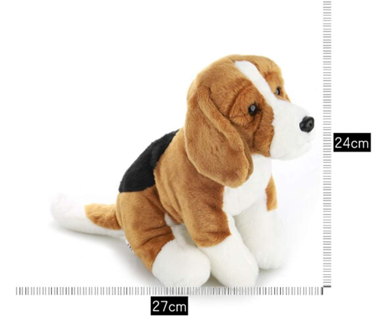 Tammyflyfly Pugsly Pug Plush Stuffed Animal Puppy Dog, 12 Inches (Balthezar Beagle)