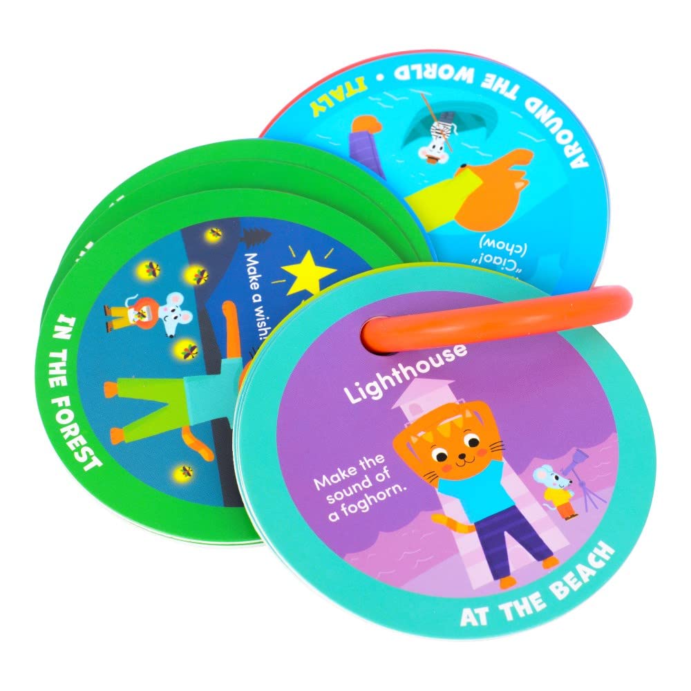Mollybee Kids Preschool Yoga Cards For Kids, Set Of 40 Poses And Activities, Beginner Yoga For Kids, Gifts For Ages 3+