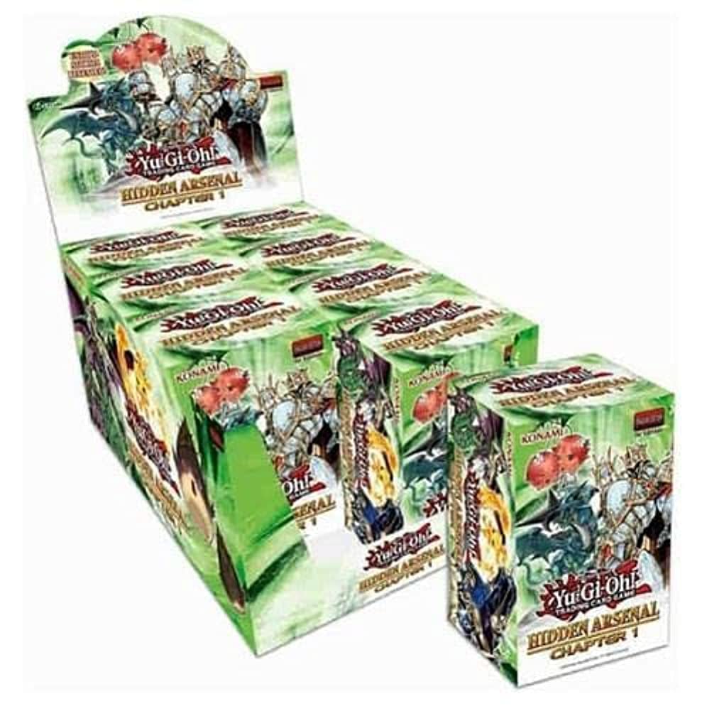 Yugioh Singles Hidden Arsenal Chapter 1 Booster Box - 8 Mini Boxes, Multicoloured, Cardstock