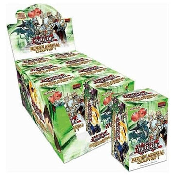 Yugioh Singles Hidden Arsenal Chapter 1 Booster Box - 8 Mini Boxes, Multicoloured, Cardstock