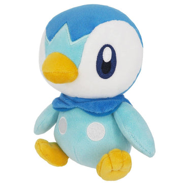 Sanei Pokemon All Star Collection - Pp89 - Piplup Plush 6'', Blue
