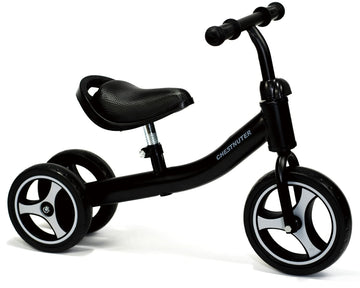 Chestnuter Baby Balance Bike, Toy Gift For 1 2 3 Year Old, Sturdy Toddler Balance Bicycle, Best Birthday Gift For 12-36 Months Boy Girl, Indoor Outdoor Kids Riding Toys With 3 Wheels(Black)