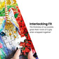 Masterpieces 300 Piece EZ Grip Glow in The Dark Jigsaw Puzzle - Singing Seahorses - 18x24