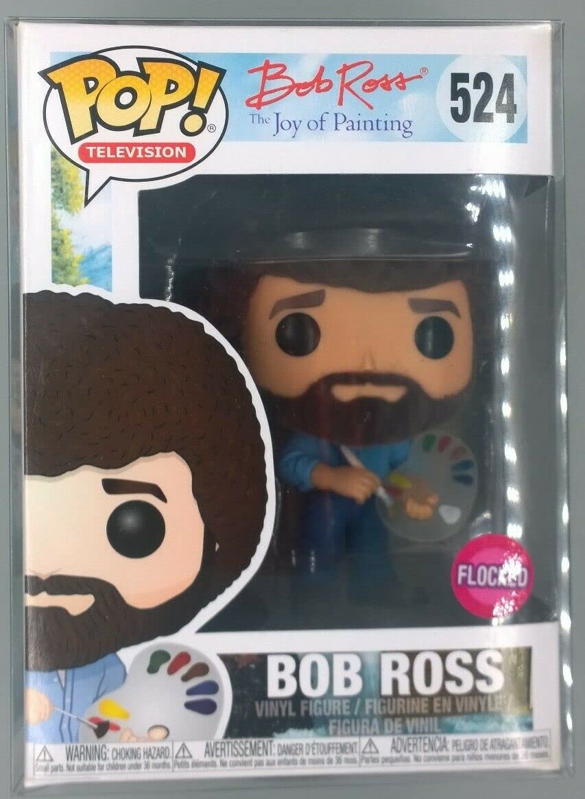 Funko Pop! Flocked Bob Ross #524