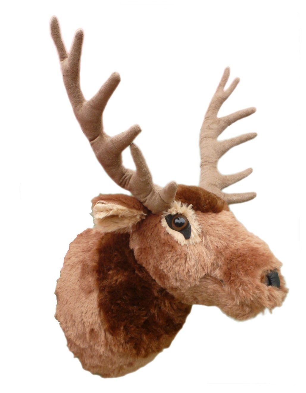 Adore Plush Company 15" Teton Elk Plush Stuffed Animal Wall Mount, Brown, Model 2099