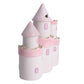 Vencer Large Ceramic Princess Castle Piggy Bank Kids Piggy Bank for Girls and Boys,Money Bank,Kids Piggy Bank,Pink,Great Gift To