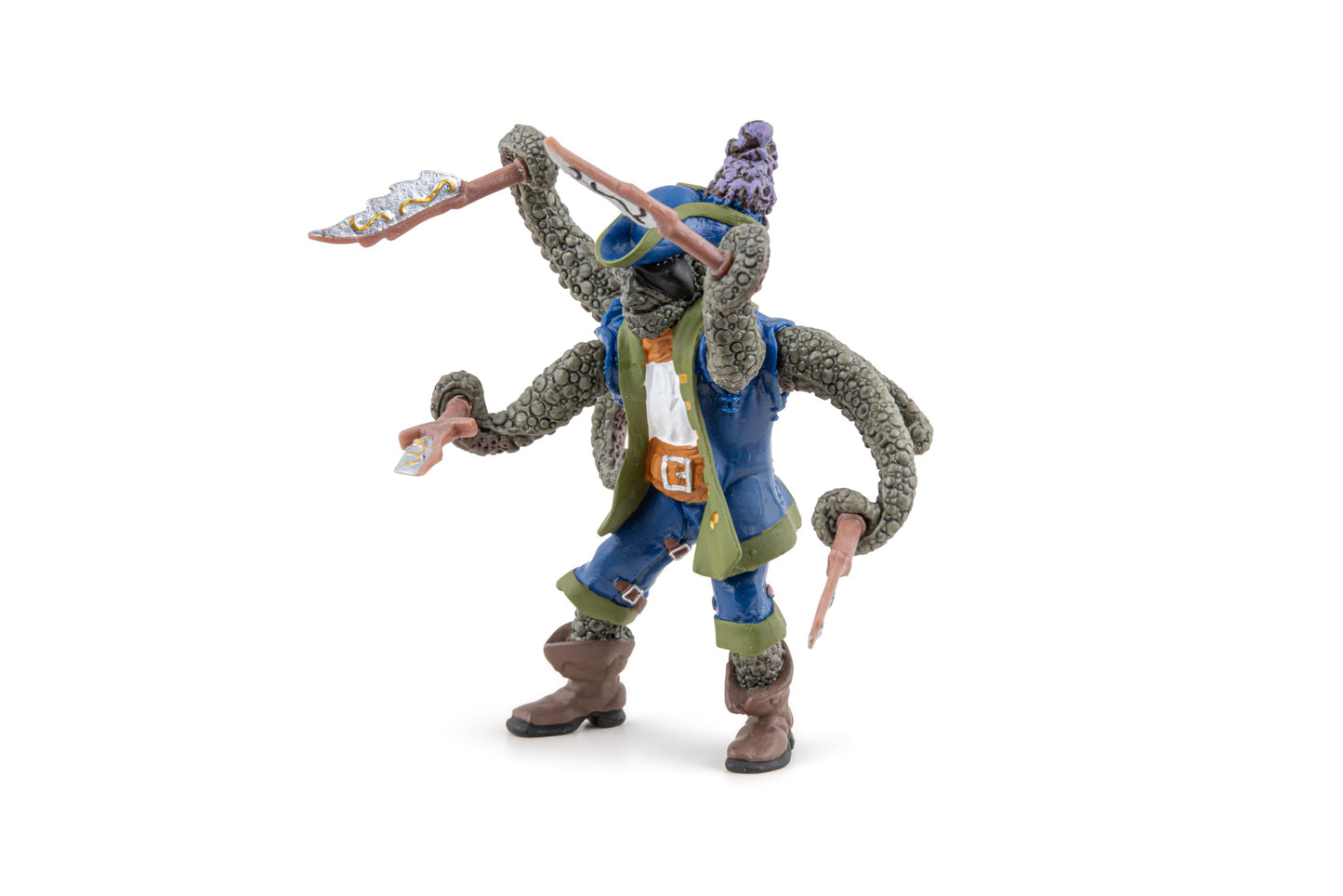 Papo - Hand-Painted - Fantasy - Octopus Mutant Pirate - 39482 - Collectible - For Children - Suitable For Boys And Girls - From 3 Years Old