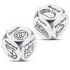 Dinner Food Dice Decider, Valentines Day Gifts For Him, 2Pcs Food Decision Dice, Valentines Gift Basket, Wedding Gifts For Coupl