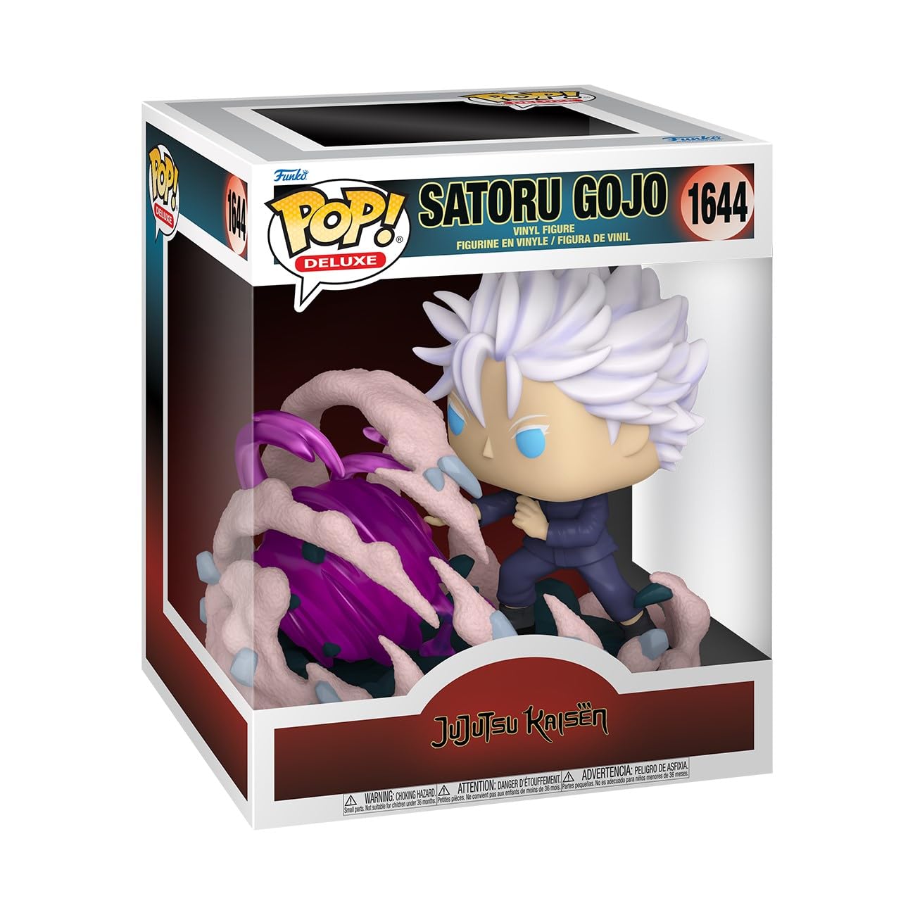 Funko POP! Deluxe: JJK - Satoru Gojo - (HT: Purple) - Jujutsu Kaisen - Collectable Vinyl Figure - Gift Idea - Official Merchandise - for Kids & mature-themeds - Anime Fans - Model Figure for Collectors