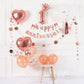 Zjdhpty Rose Gold Balloon Stand Centerpiece Table Decorations For Birthday Anniversary Engagement Wedding Bridal Shower Graduati