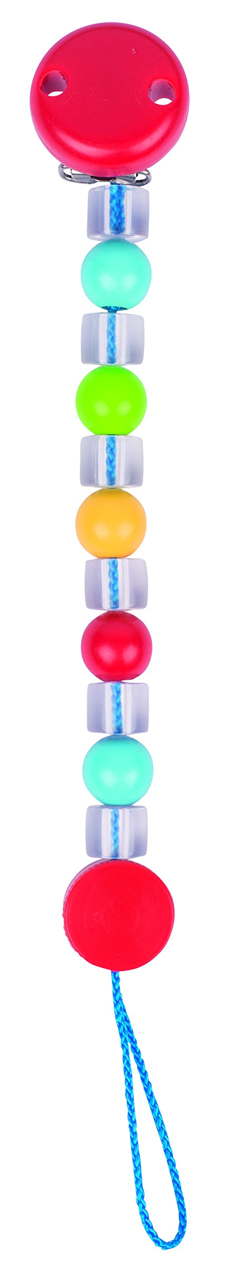 Goki Soother Chain, Red