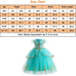 Axaxa Princess Jasmine Costume For Girls Arabian Princess Costume For Girls Dress Up Birthday Halloween Party With Accessories