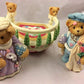 Cherished Teddies Romeo and Juliet Figurine, Model 203114, Rose Resin Collectible