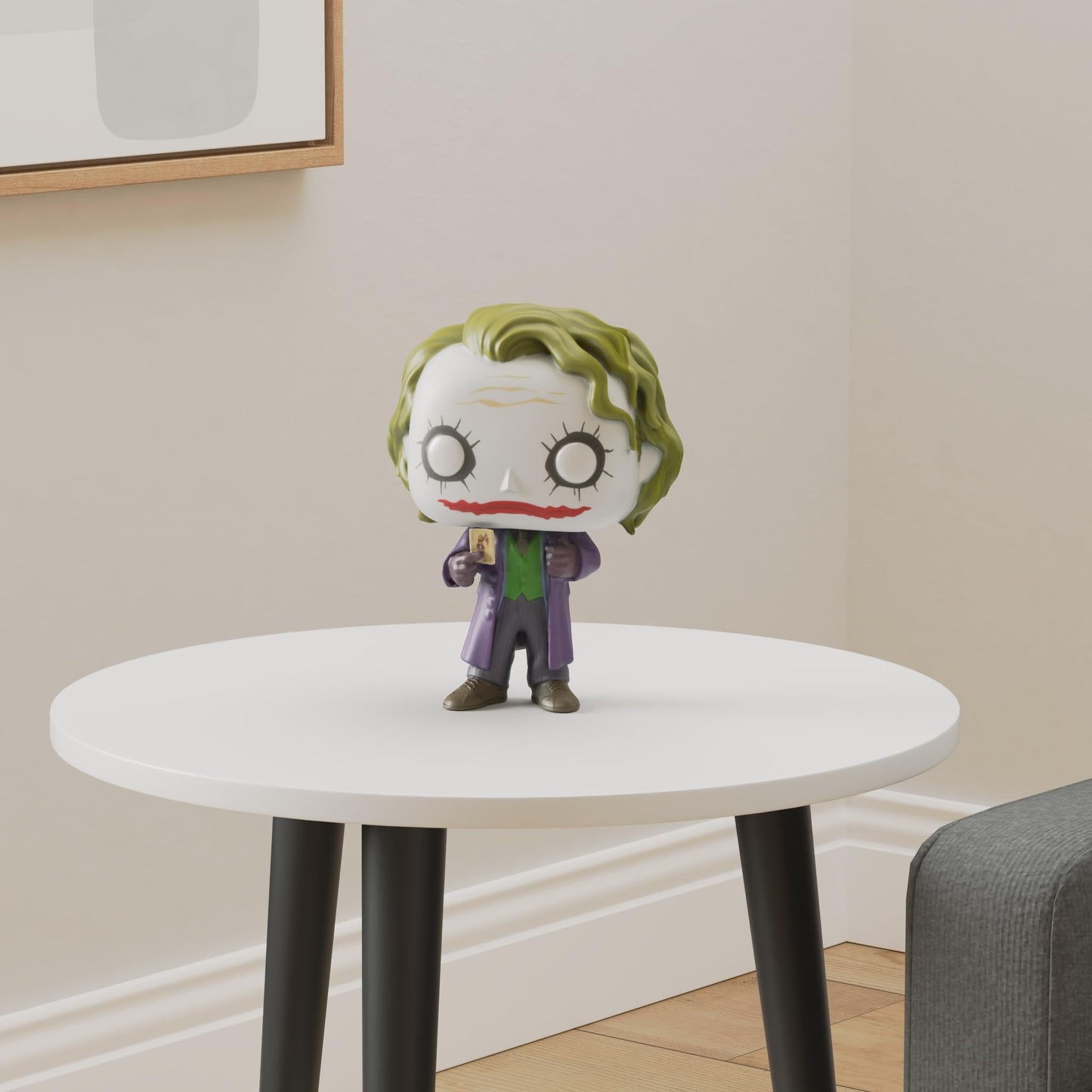Funko Pop! Heroes 10" Joker Vinyl Figure - Multicolor, Model 47827