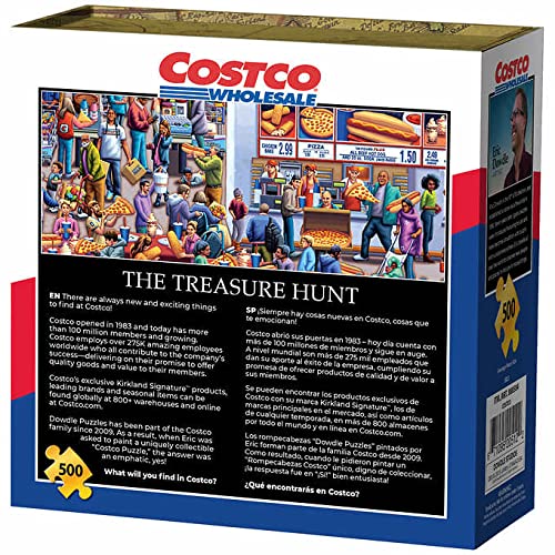 D·O·W·D·L·E 500 Piece Costco Exclusive Puzzle - Plastic Material, Engaging Artwork