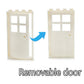 40Pcs Doors And Frame Building Block Toys Moc Creative House Brick Accessories Compatible With Classic Bricks Building Toy For K
