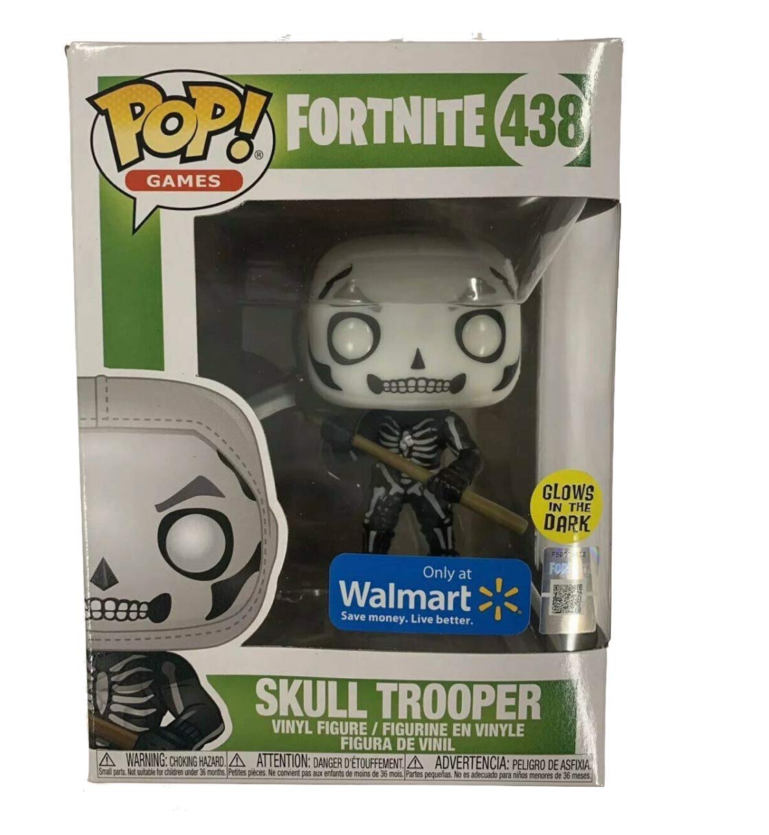 Funko Pop Skull Trooper Glows In The Dark 438
