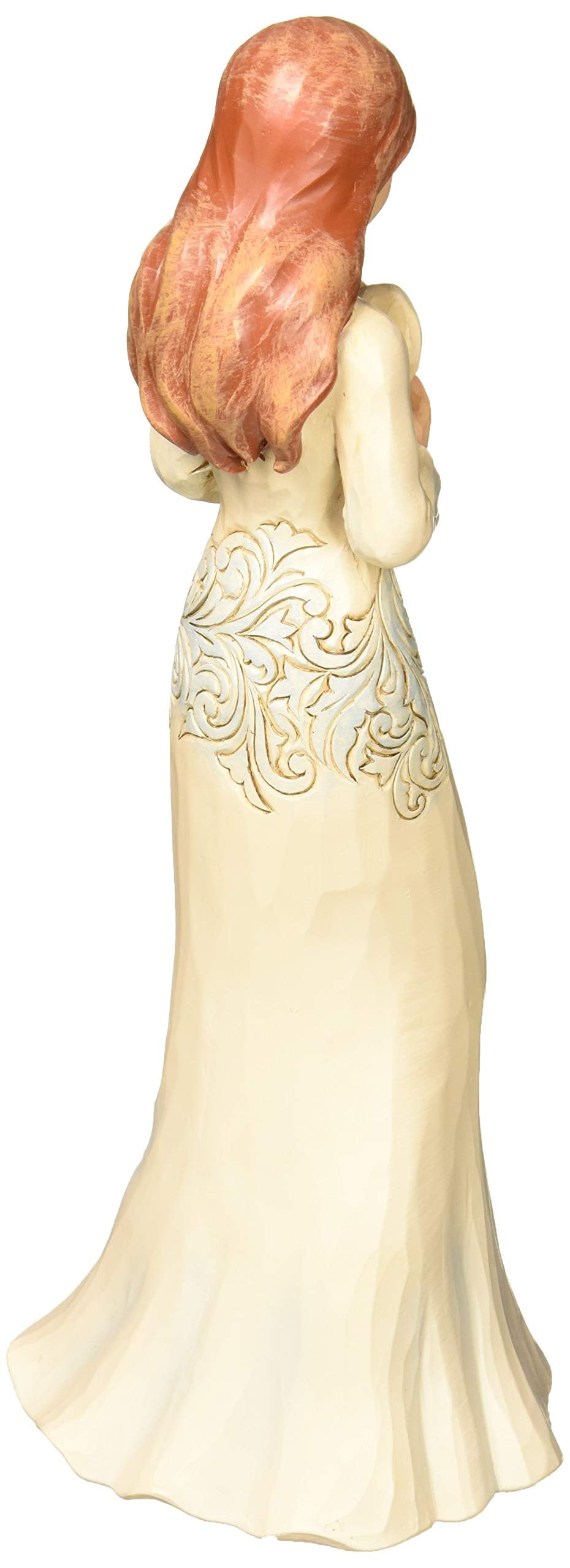 Enesco 6001560 Girl Holding Heart Figurine, Multicolor