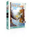 New York Puzzle Company - New Yorker Liberty - 500 Piece Jigsaw Puzzle for Adults by Peter de Sve