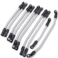 RCLions Stainless Steel Link Rod Linkage 313mm Wheelbase for Axial SCX10 II 90046 1/10 Crawler Car Upgrade Parts