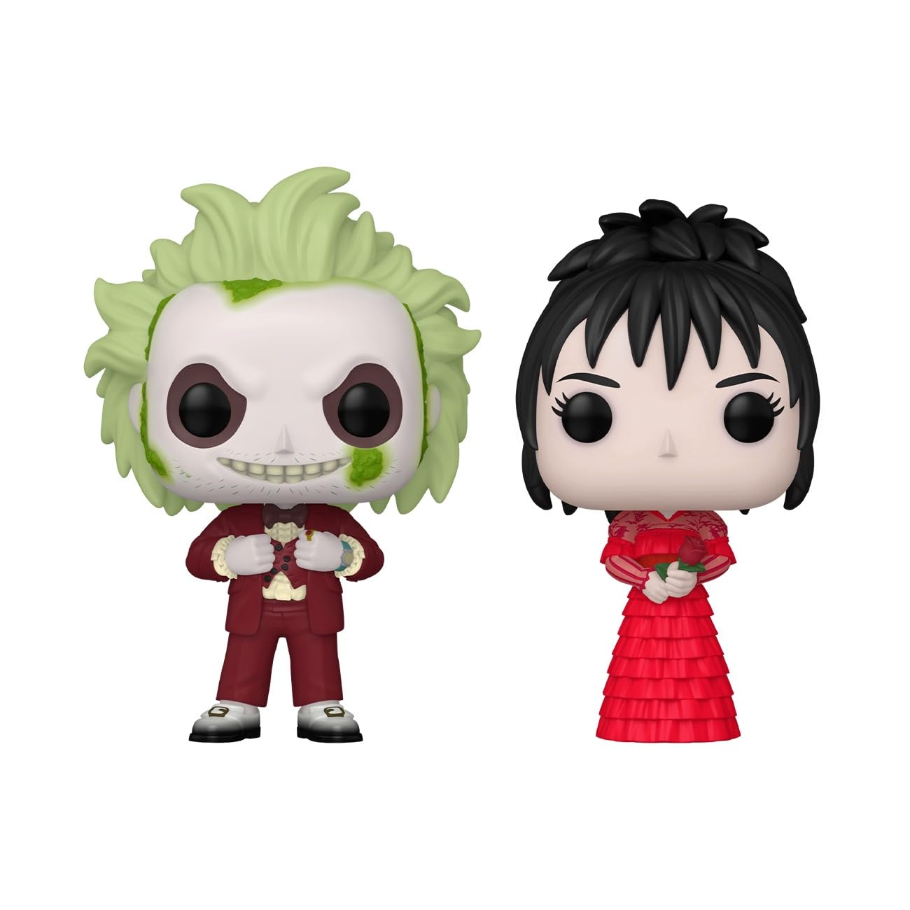 Funko Pop! Movies Beetlejuice 2-Pack - Beetlejuice & Lydia Deetz, Vinyl, Multicolor, Model 83087