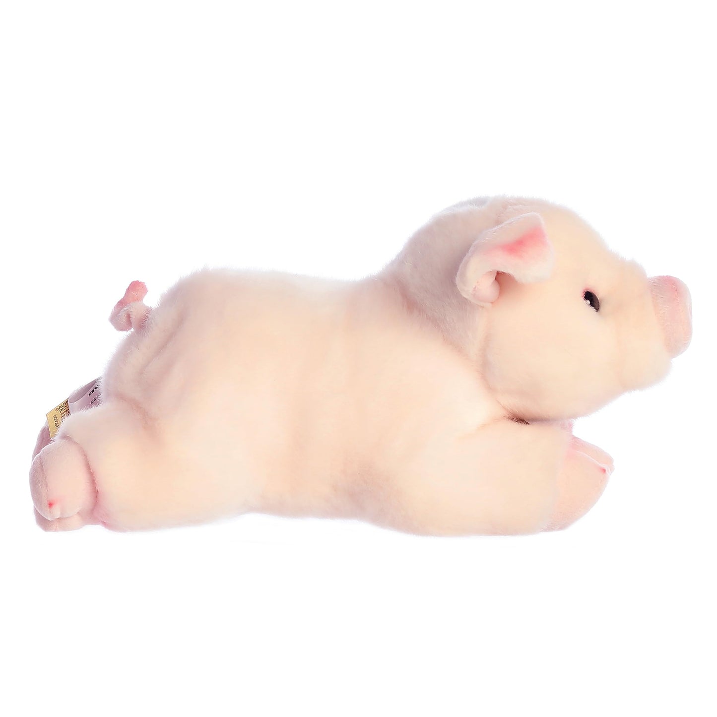 Aurora Realistic Miyoni Pig Stuffed Animal - Lifelike Detail - Cherished Companionship - Pink 11 Inches