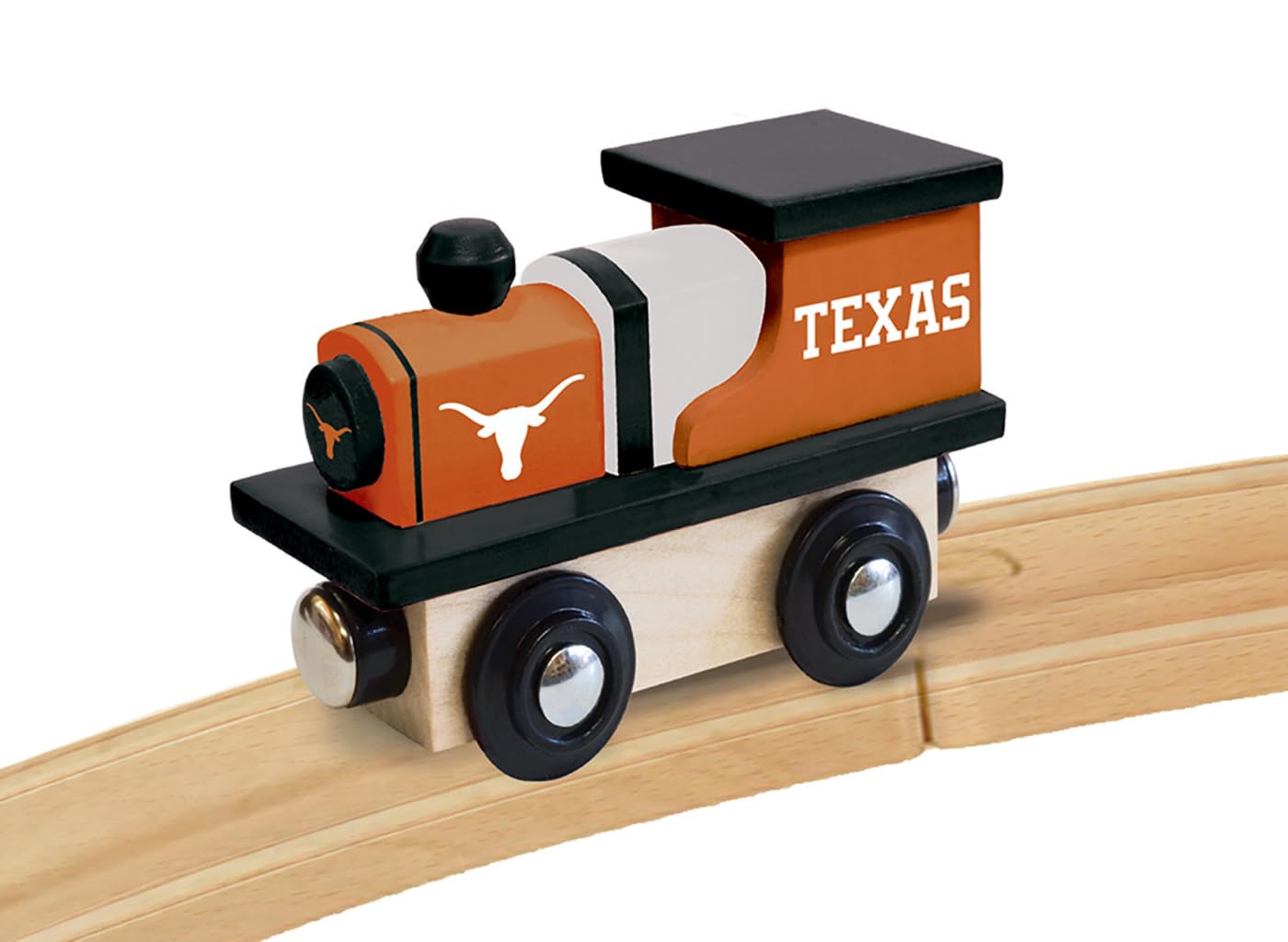 MasterPieces Wood Train Engine - NCAA Texas Longhorns - One Size - Team Colors - Officially Licensed Toddler & Kids Toy