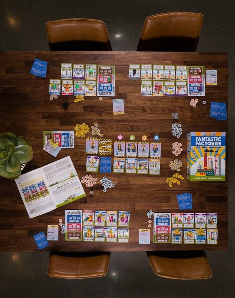 Deep Water Games: Fantastic Factories The Board Game