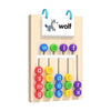 Heavenglow Sight Words Games Wooden Spelling Game For Boys Girls Kids Ages 3 4 Years Old