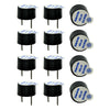 EUDAX Super Loud 5V Active Alarm Buzzer Beeper Tracker 9X5.5mm for FPV Racing Drone RC Quadcopter PDB Flight Control (12 PCS)