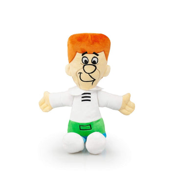 George Jetson Squeaky Dog Chew Toy -- Light To Moderate Chewing Dog Toy, 12 Inches, By Crowded Coop