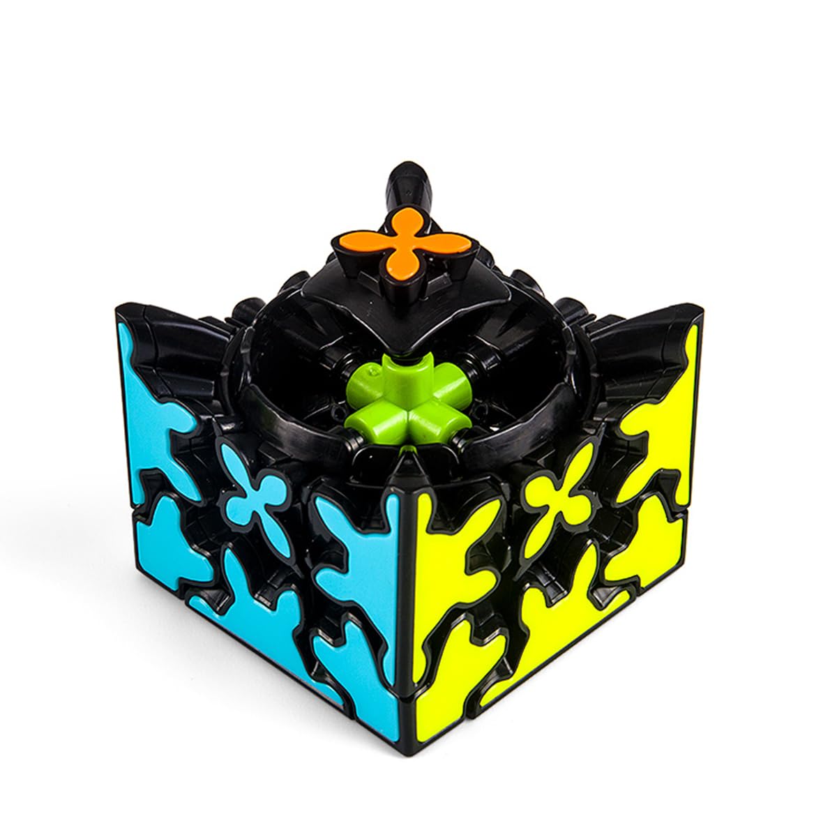 Gear 3X3X3 Speed Cube With Three-Dimensional Gear Structure,Puzzle Toys