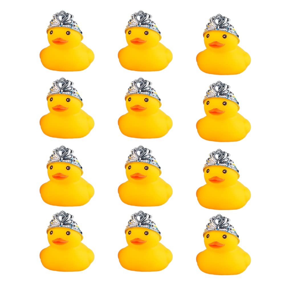 Rubber Duck Bath Duck Toys For Toddlers Boys Girls,Squeak And Float Yellow Ducks In Bulk Baby Shower Duck Decorations Party Favo
