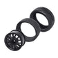GoHobby 12mm Hex 1/10 On Road Wheels and Tires Soft With Foam Inserts for RC Touring Car Traxxas 4tec 2.0 Tamiya TT02 TT01 Drift