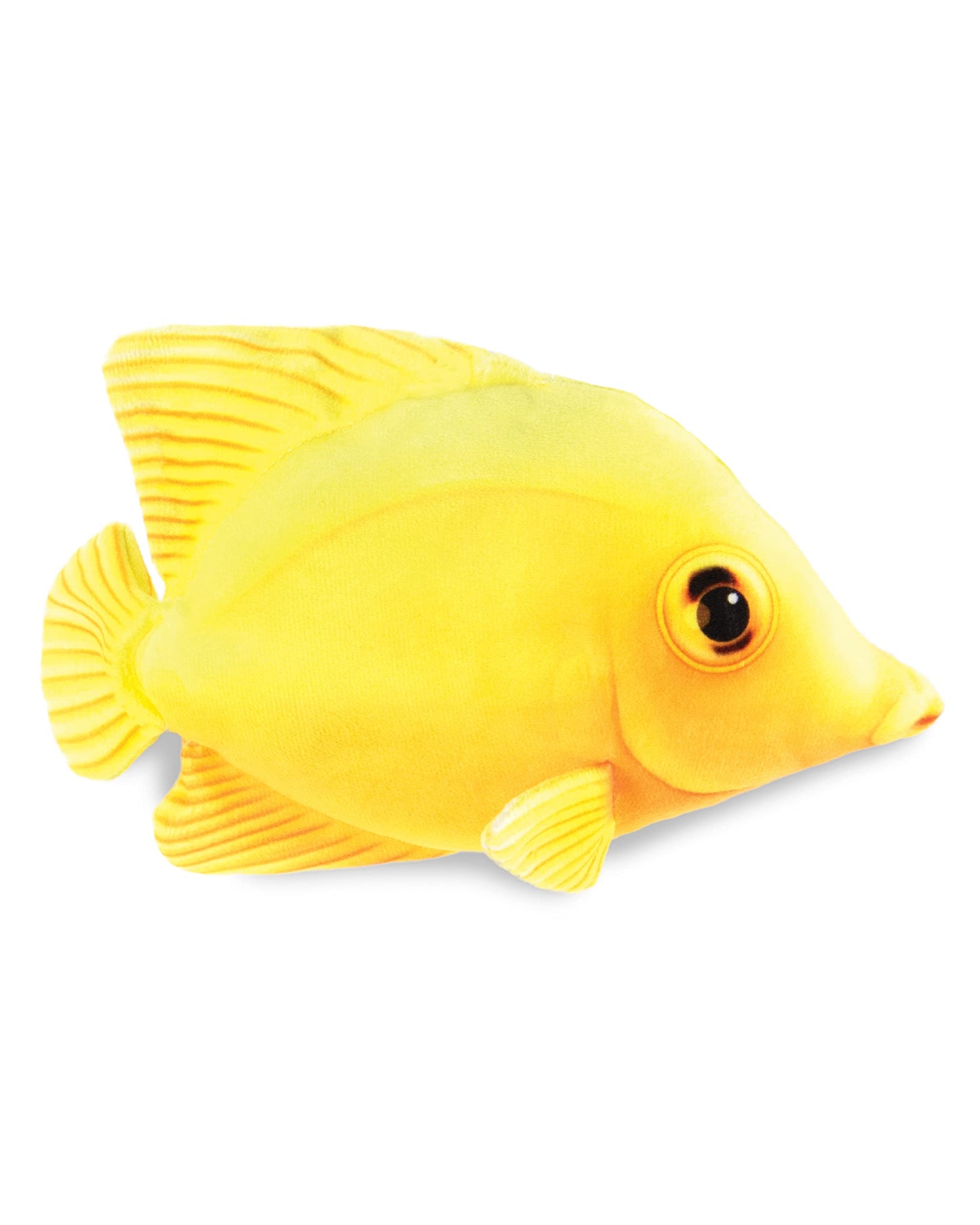 Real Planet Sea Life Plush - Soft Stuffed Animal Gift For Kids All Ages, Sea Ocean Fishing Plushie, Fun Christmas Birthday Gifts (Yellow Tang, 9.5') (9.5' Long)