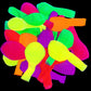 120 Pieces Uv Neon Balloons 12 Inch Large Blacklight Glow In The Dark Balloons 5 Colors Fluorescent Neon Glow Balloons For Black
